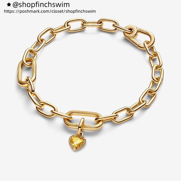 Pandora Heart Mini Dangle Charm - Picture 3 of 5